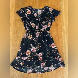 Floral Dress; size XS
